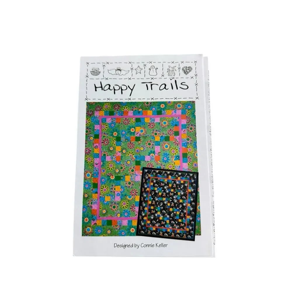 Happy Trails Quilt Kit Pattern Quilt Country‎ Crafting Vintage